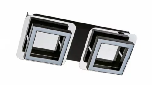 Strühm Likya Led króm/wenge 2-es mennyezeti lámpa
