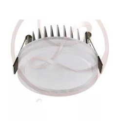   Strühm Valeria 7 W-os natúr fehér átlátszó dekoratív lámpa