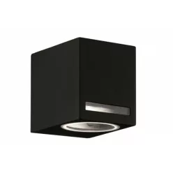   Strühm Forest 80x70 mm szögletes kültéri oldalfali lámpa GU10-es foglalattal