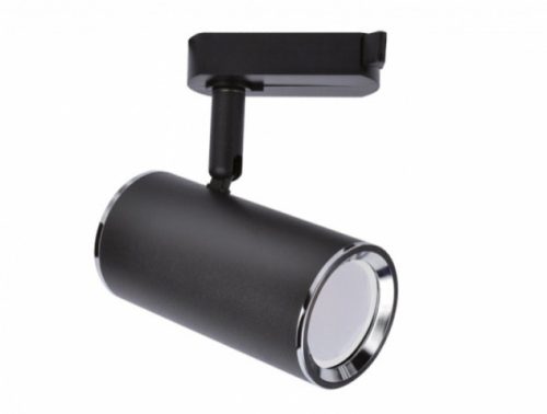 Strühm Megan 124x54 mm fekete sínre szerelhető lámpa GU10-es foglalattal