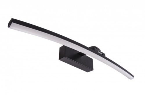 Strühm Mamba Led 12w-os 85X500 mm natúr fehér fekete tükör feletti lámpa