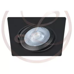   Strühm Moni Fekete színű négyzet alakú spot lámpa natúr fehér