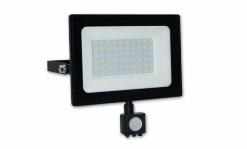 MasterLED Tiga 50 W-os natúrfehér mozgásérzékelős LED reflektor