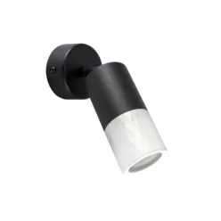   Strühm Piano Spt fekete/fehér fali lámpa GU10-es foglalattal