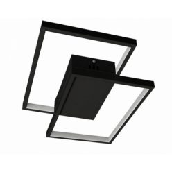   MasterLED Galaxis Polaris 45 W-os 42x30 cm fekete LED távirányítós mennyezeti lámpa