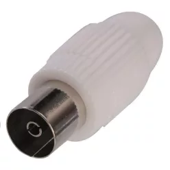 Szerelhető egyenes koax aljzat