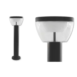   MasterLED Merida 9 W-os natúr fehér 50 cm magas fekete állólámpa