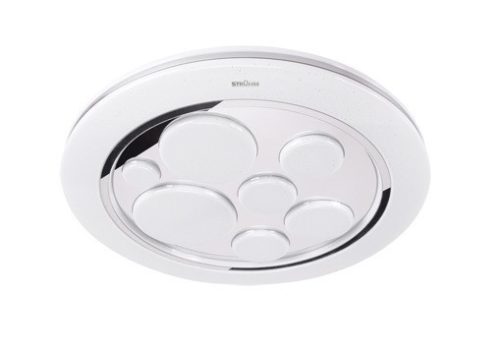 Strühm Drops 24 W-os ø390 mm szabályozható színhőmérsékletű mennyezeti lámpa IP44-es védettségű