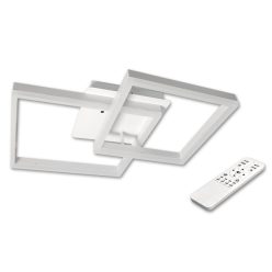   MasterLED Galaxis Herkules 70 W-os 54x54 cm fehér LED távirányítós mennyezeti lámpa