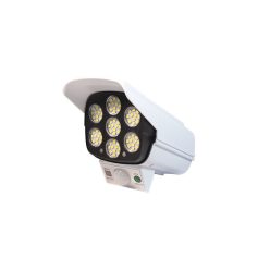   MasterLED Solar LED 8 W-os napelemes mozgásérzékelő álkamera