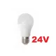 EcoLight E27-es foglalatú 10 W-os 24V LED-es izzó natúr fehér classic