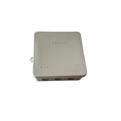   ALK-TECH szürke színű kötődoboz 100x100 mm-es méretű IP54-es védettségű