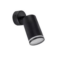 Strühm Zula SPT GU10 foglalatú fekete fali lámpa