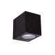 Strühm Gamp D 80x68 mm fekete oldalfali lámpa GU-10-es foglalattal