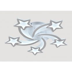   Lucero Yuki 140 W-os 67 cm átmérőjű fehér LED távirányítós és mobil applikációval vezérelhető mennyezeti lámpa