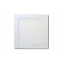   EcoLight 12 W-os falon kívüli natúr fehér négyzet alakú LED-es mennyezetlámpa