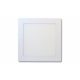 EcoLight 12 W-os falon kívüli natúr fehér négyzet alakú LED-es mennyezetlámpa