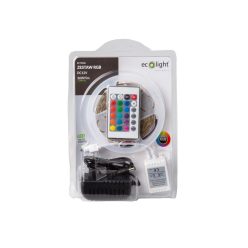   EcoLight beltéri RGB 30 Led/méteres led szalag szett/5 méter