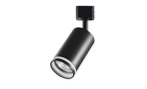 MasterLED Ring fekete sínre szerehető lámpa keret GU10-es foglalattal