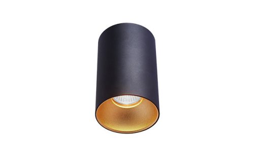 MasterLED Gold henger alakú fekete keret GU10-es foglalattal