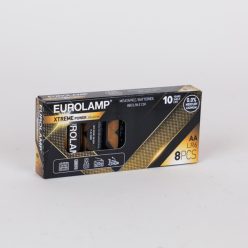   Eurolamp XTREME power elem AA LR03 1,5 8DB papír csomagolsában
