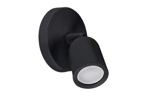 Strühm Bogna GU10 foglalatú fekete fali lámpa