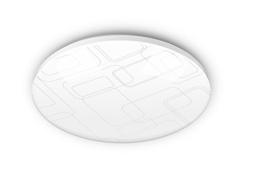 Videx Mila 24 W-os ø326 mm kör alakú natúr fehér mennyezeti lámpa IP44-es védettségű