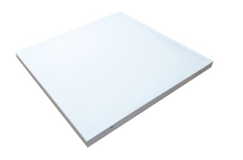 EcoLight 60 W-os szögletes 60x60 cm natúr fehér fehér színű 2 az 1-ben falon kívüli és süllyeszthető led panel