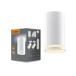   Videx Carmelo fehér mennyezeti lámpa keret GU10-es foglalattal