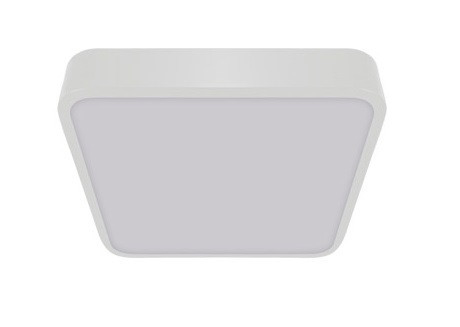 Strühm Totem 24 W-os 400x400 mm négyzet alakú natúr fehér fehér mennyezeti lámpa IP20-as védettségű