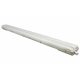 MasterLED 120 cm-es armatúra 2x18 W-os víztiszta fedéllel hideg fehér LED fénycsövekkel