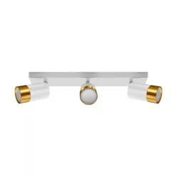   Strühm Puzon SPT GU10-es foglalatú 3-as fehér-arany mennyezeti lámpa