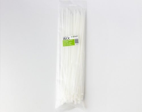EcoLight Kábelkötegelő OK-36300W 3 6x300 mm fehér 100 db-os kiszerelés