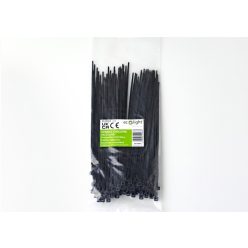   EcoLight Kábelkötegelő OK-25150B 2 5x150 mm fekete 100 db-os kiszerelés