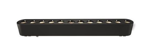 MasterLED LUXO Linea 12-W-os fekete mágneses sínes lámpa 4000K 48V