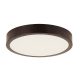 Strühm ATUT kör alakú 18W-os LED lámpa wenge 280x280 mm IP44-es védettségű