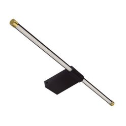   Strühm Paso 14W natúr fehér fekete/arany tükör feletti lámpa IP44-es védettségű