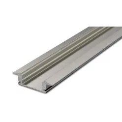   MasterLED süllyeszthető aluprofil 24 mm széles 2 méteres szál ezüst