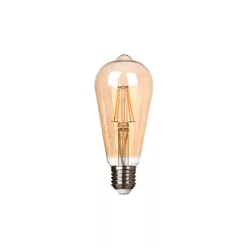   MasterLED E27-es foglalatú 6 W-os 2200K filament szálas izzó