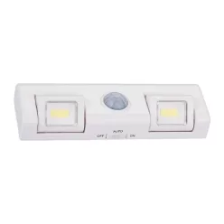   MasterLED Szekrény alatti mozgásérzékelős LED lámpa 2x COB 4000K