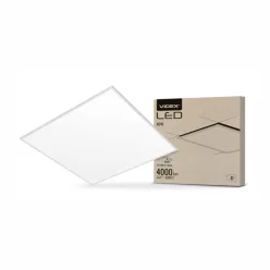   Videx 620 x 620-ös 40 W-os natúr fehér LED panel 4000lm 6000K