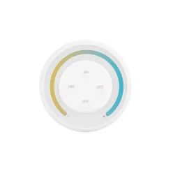   Mi Light falra szerelhető mágneses érintős fényerő szabályozó fehér színben (CCT)