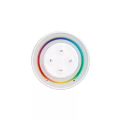   Mi Light 1 zónás falra szerelhető mágneses érintős fényerő szabályozó fehér színben (RGB+CCT)
