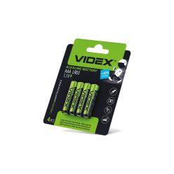   Videx LR03/AAA alkáli elem (darabár min. rendelhető mennyiség 4 db)