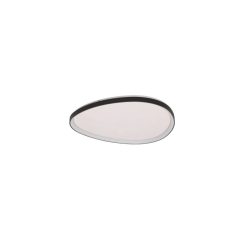   Stone Danube 36W-os 500x500mm 3000-6500K fekete színű távirányítós mennyezeti lámpa