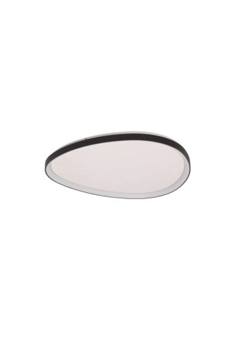 Stone Danube 36W-os 500x500mm 3000-6500K fekete színű távirányítós mennyezeti lámpa