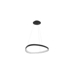   Stone Rhine 36W-os 420x1200mm 3000-6500K fekete színű távirányítós mennyezeti lámpa