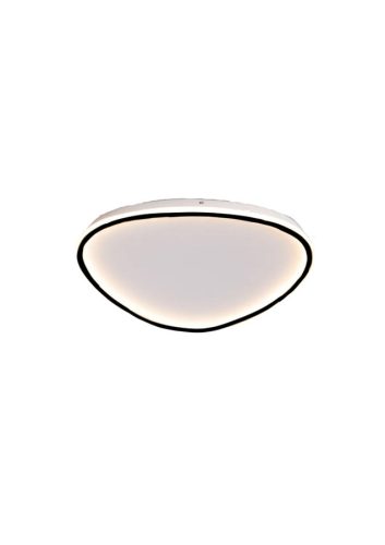 Stone Tagus 48W-os 490x490mm 3000-6500K fekete színű távirányítós mennyezeti lámpa