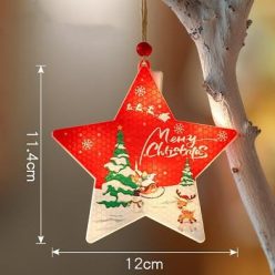 MasterLED karácsonyi csillag alakú dísz 11 5cm-es 2700K