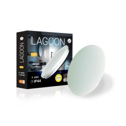   Lagoon 48 W-os ø450 mm kerek natúr fehér mennyezeti lámpa IP44-es védettségű